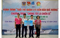 Tuổi trẻ Quận 5 TP Hồ Chí Minh tổ chức chương trình “Vì biển đảo quê hương” tại Côn Đảo